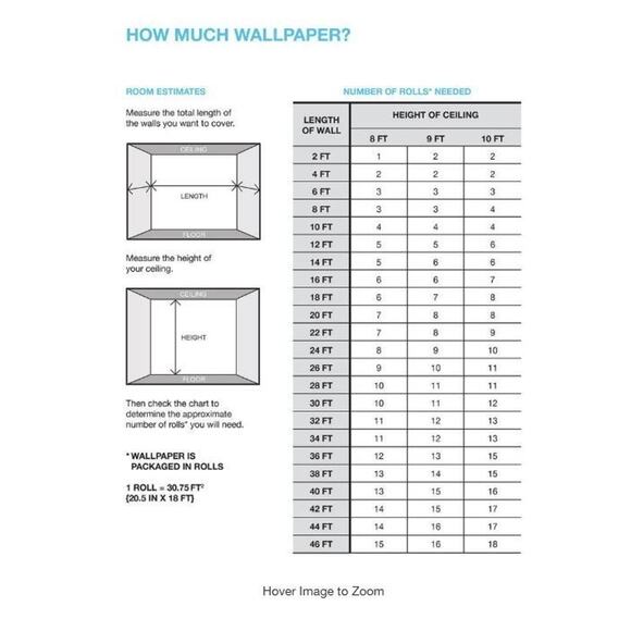 NEW InHome Peel & Stick Wallpaper Spring Meadow Yellow Floral 20.5" x 18' - Picture 6 of 12